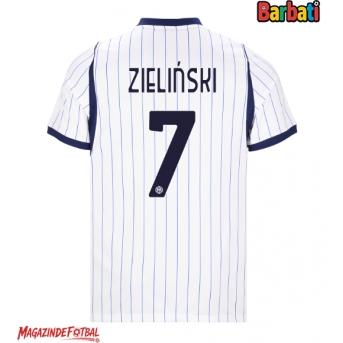 Inter Milan Piotr Zielinski #7 Tricou Fotbal Replică 2026-27 Barbati Deplasare